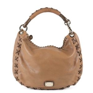 NWT Jimmy Choo 'Sky' Large Calfskin Leather Hobo Bag
